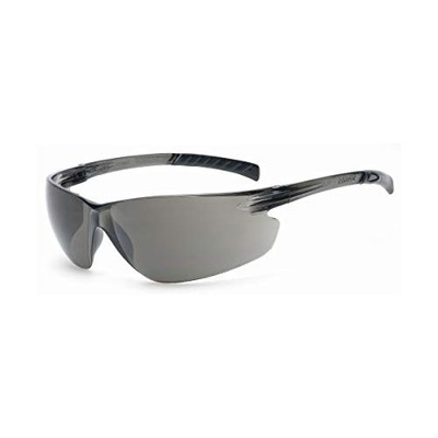 Radnor Glasses Safety Gray Anti-Scratc Wrap-Around Single Ansi Z8 1 Box of 12