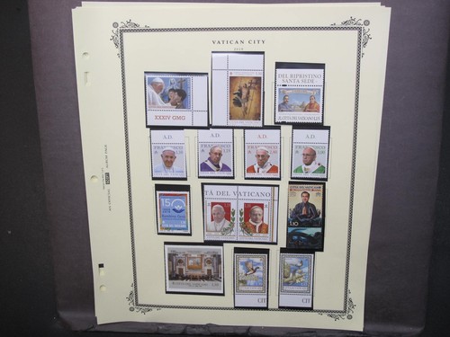 Vatican Modern Collection On Scott Album Pages Mint 2019 - 第 1/5 張圖片