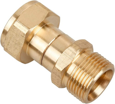 #ad Sooprinse Pressure Washer Swivel Joint Kink Free Gun to Hose Fitting Anti... $18.43