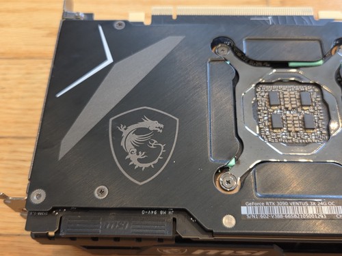 MSI GeForce RTX 3090 VENTUS 3X OC 24GB GDDR6X Graphics Card - Afbeelding 4 van 8