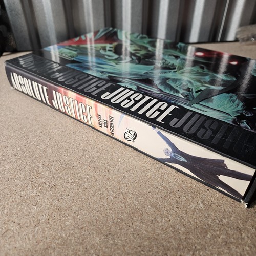 Absolute Justice by Jim Krueger & Alex Ross DC Comics 2009 1st Printing Book - Picture 3 of 7