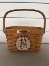 Longaberger 1997 Dresden Tour ll Basket with Handle