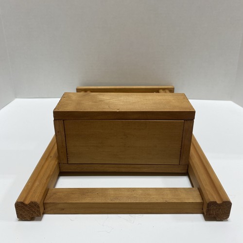 Jabón y Toalla Rústica 5 Céntimos Decorativo Cobre/Madera Lavabo Decoración Estante Maceta - Imagen 4 de 4