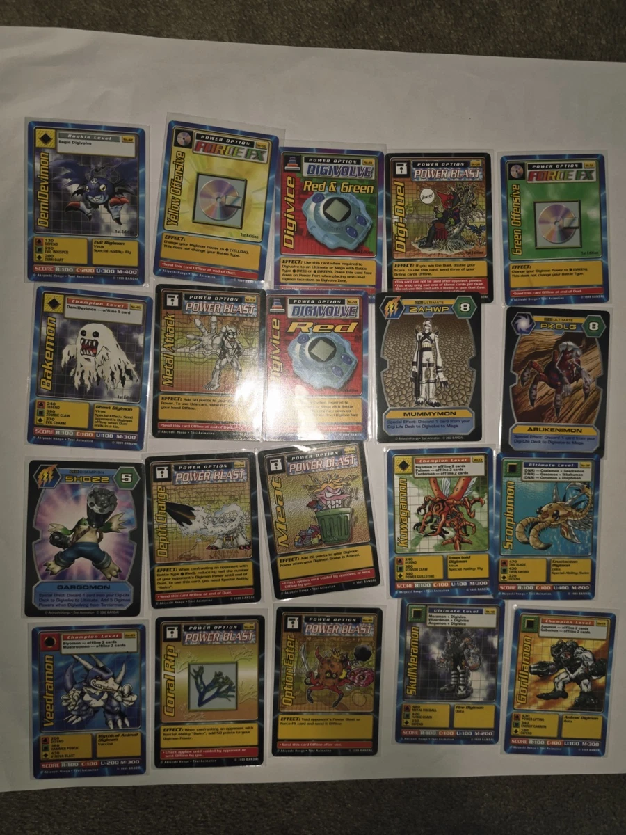 Digimon CCG Trading Card Games Unlimited for sale