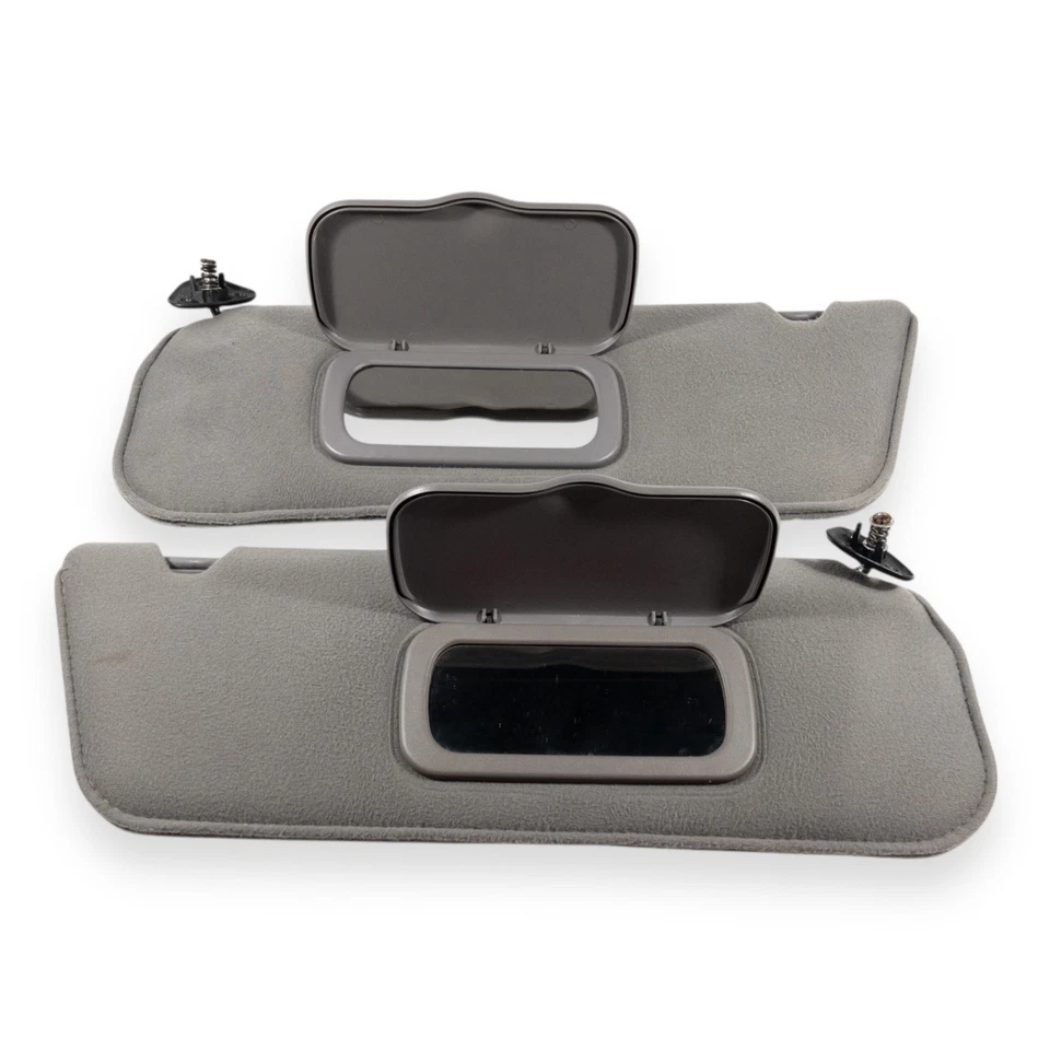 1989-2006 Ford Ranger Mazda B Series Driver & Passenger Side Sun Visor Pair - Image 4 of 4