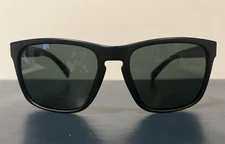 Von Zipper LOMAX Matte Black Acetate Grey lens Sunglasses 57-19-134  Italy