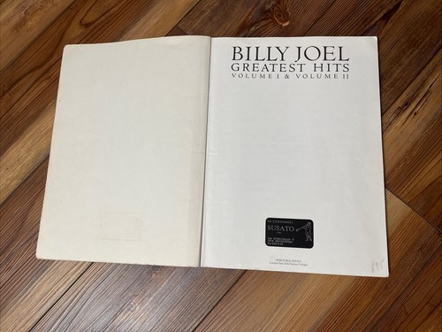 BILLY JOEL Greatest Hits Volume 1 & 2 Sheet Music Songbook - Picture 9 of 20