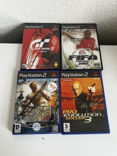 Job Lot 9x Sony PlayStation Mixed PS2 Games PAL - FIFA, Pro Evolution Soccer - Picture 2 of 4