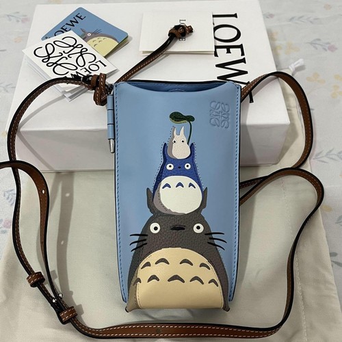 LOEWE x My Neighbor Totoro Limited Edition Gate Pocket Bag Crossbody Ghibli