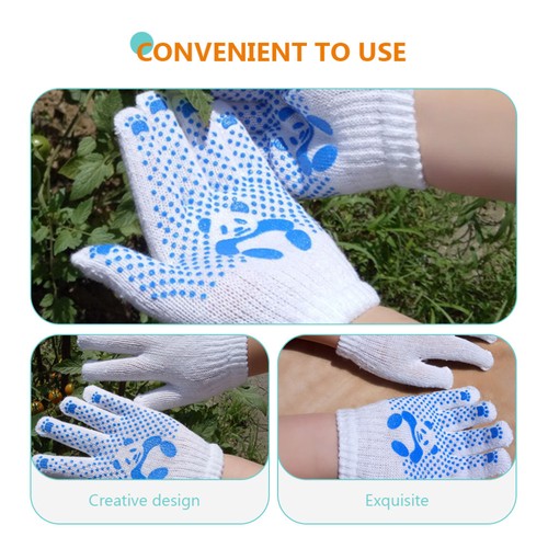 3 pares de guantes de protección laboral para niños fitness mano niño - Imagen 5 de 12