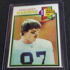 1979 Topps #460 Dave Casper - Vintage- Sharp - Centered