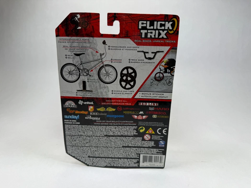 Purple World Tour Flick Trix GT Racing BMX Bike Skyway Wheels 2009 Spinmaster - Image 2 of 2