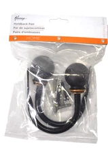 Kenney Chelsea 2 Piece Curtain HOldback Brackets Pair Oil Rubbed Bronze Finish