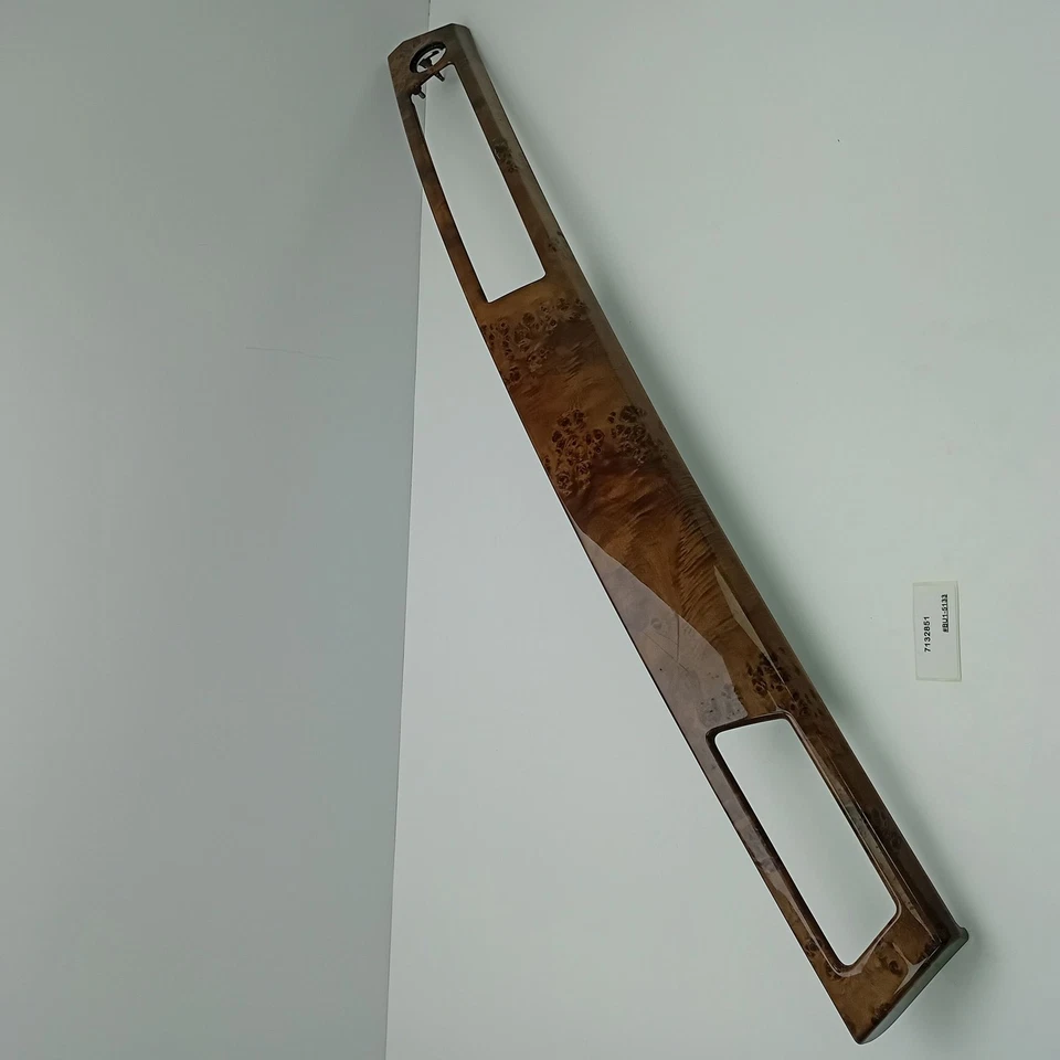 BMW 335i 2007-2010 tablero central superior delantero panel de moldura de madera 7132851 Foto 4 de 4