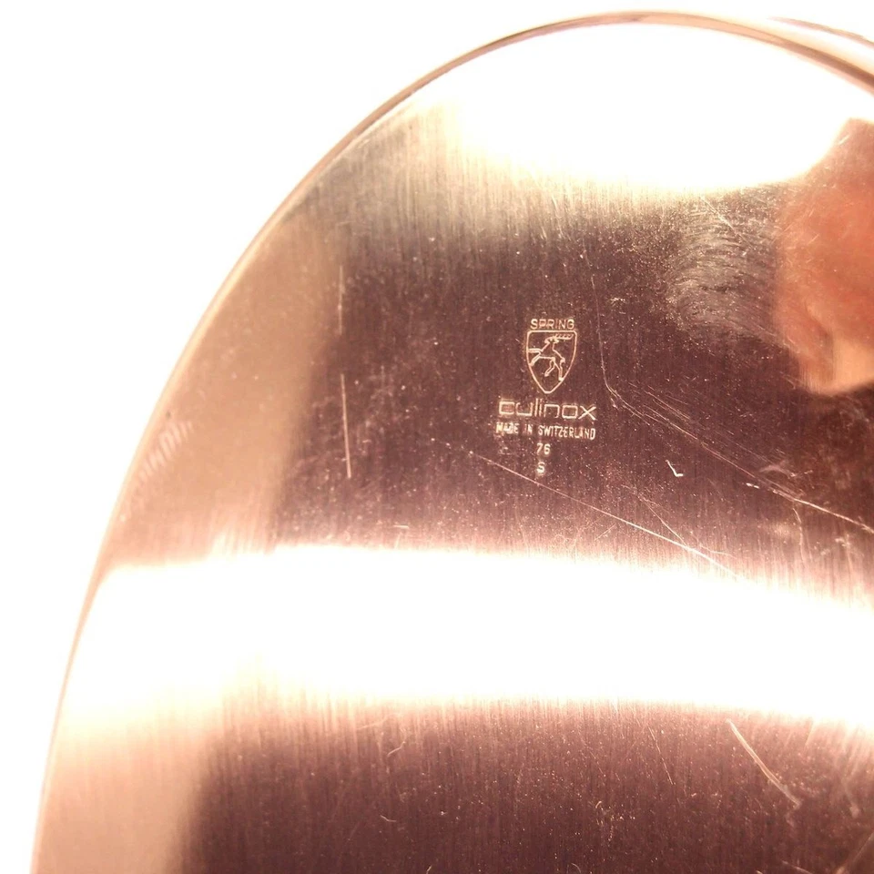 Kupferpfanne Spring Culinox Schweiz Kupfer Inox Fischpfanne 505 mm Fisch Pfanne - Bild 2 von 3