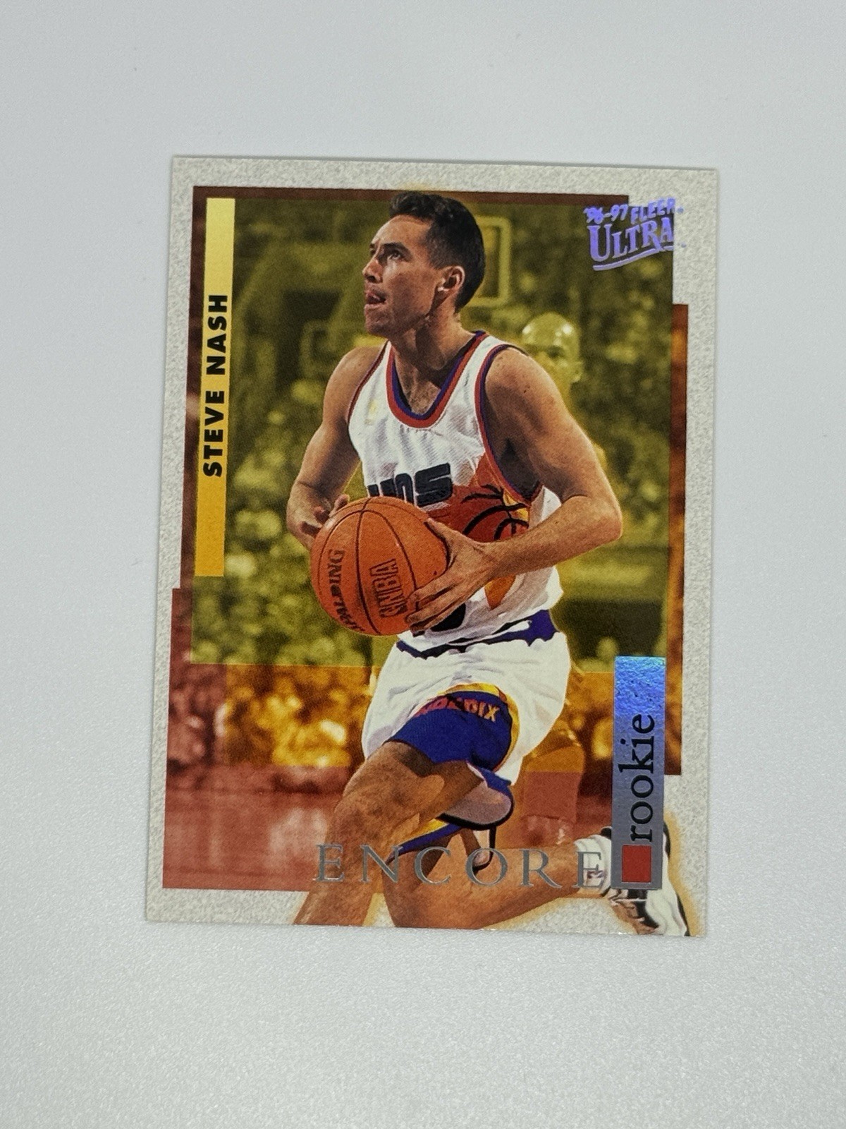 1996-97 Ultra Steve Nash Gold Medallion RC #G273 Suns 🔥 HOF Rookie Parallel