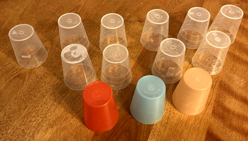Vtg Tupperware Midget Mini Containers Lot Of 13 W/ 13 Lids Multicolors Pre-loved - Picture 9 of 14