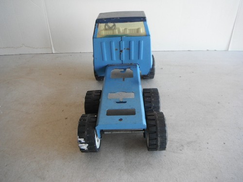 TONKA SEMI TRUCK DUAL WHEEL SLIDEBACK CHASSIS - Picture 6 of 10