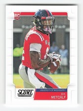 2019 Score #352 D.K. Metcalf RC Near Mint or Better