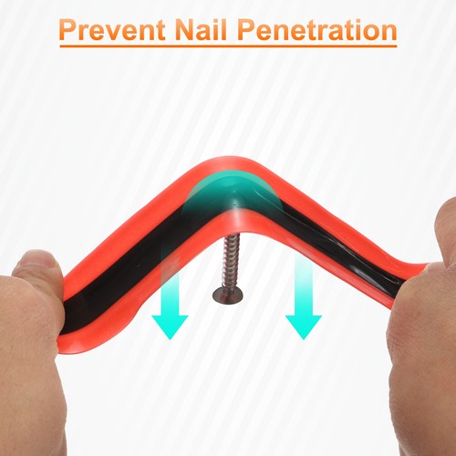 2pcs Bike Tire Liner Inner Tube Bicycle Flat Protector for Road 20-23c,Red - Imagen 4 de 7