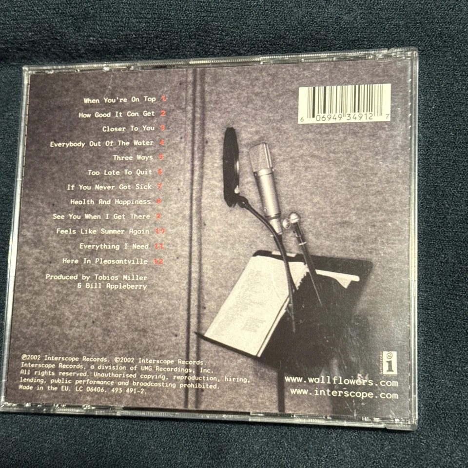 CD, THE WALLFLOWERS, Red Latter Days, Interscope Records, 2002, near mint - Bild 2 von 3