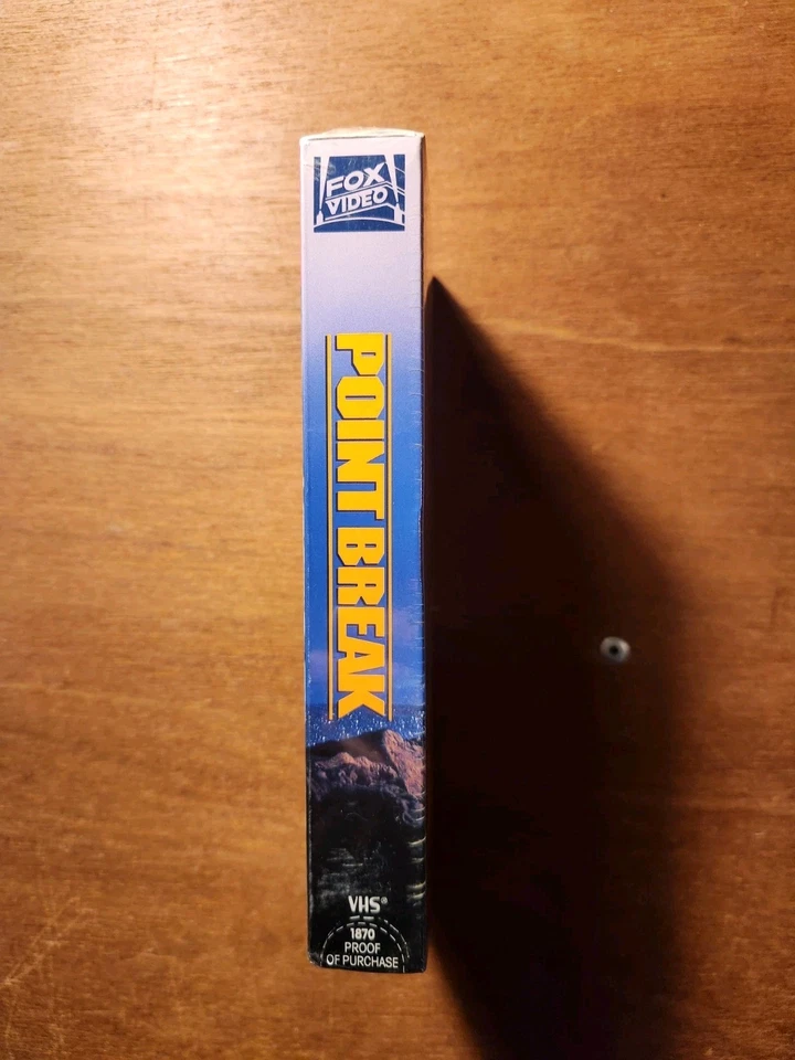 *Point Break* VHS Tape 1995 SEALED With WATERMARKS And Security Seal  - Image 4 of 4