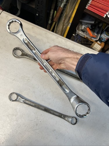 Lot Of 3 Large Stahlwille Ring Spanner; Germany; Stabil & Corona - Picture 15 of 16