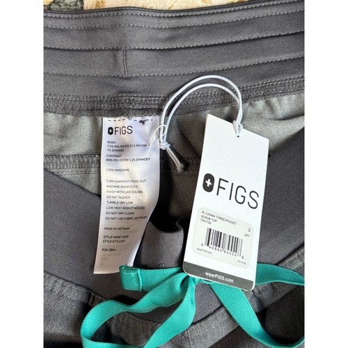 Figs Scrub Hose grau mehrere Taschen Utility Scrub Unterteil Neu mit Etikett Größe Medium NEU - Bild 4 von 10