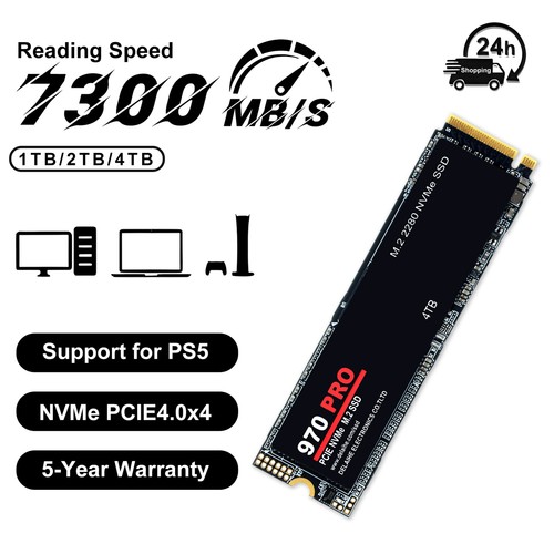 970 PRO SSD M.2 Nvme 4TB M2 2280 Festplatte Intern Solid State Drive Disk NEU! - Bild 4 von 20