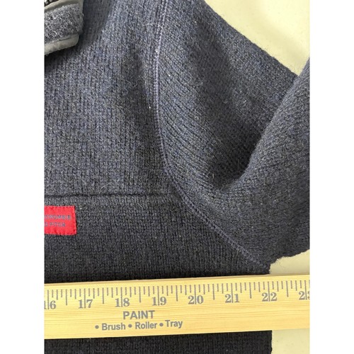 Abercrombie & Fitch Wollmischung Viertelreißverschluss Pullover Sweater Herren Medium - Bild 4 von 8
