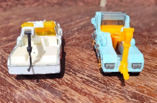 Matchbox GMC Wrecker VINTAGE 1997 Frank's Getty 2011 Urban Tow Truck Pair - Picture 4 of 7