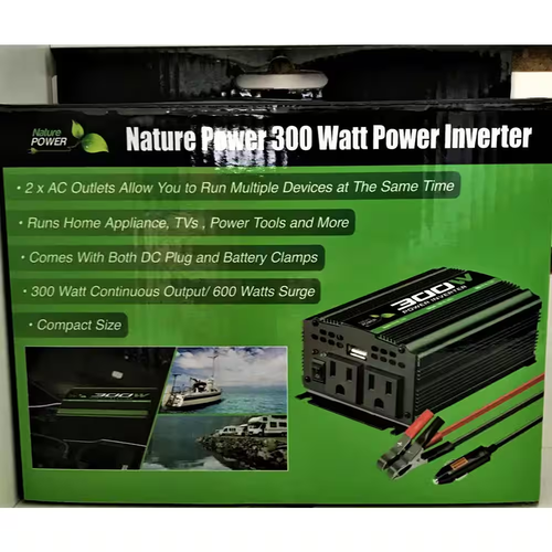 300-Watt Battery Powered Inverter - Picture 3 of 12