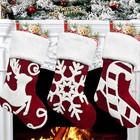  1 stück Weihnachten Aufbewahrungstasche Kreative Candy Pouch Weihnachtsstrumpf