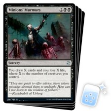 MINIONS' MURMURS X4 Time Spiral Remastered Magic MTG MINT CARD