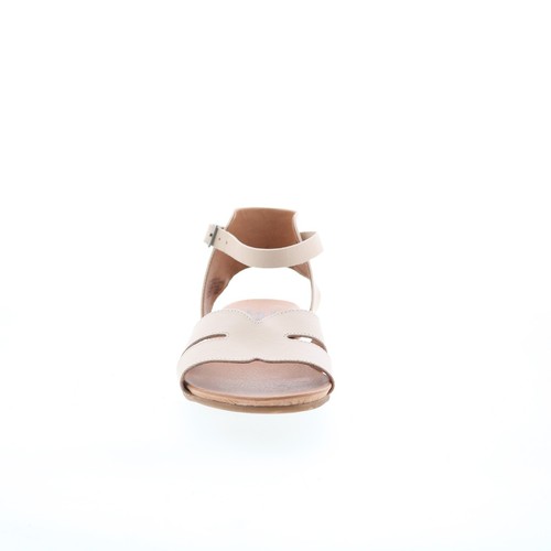 Miz Mooz Annalise-EU Womens Beige Leather Hook & Loop Strap Sandals Shoes 38 - Picture 3 of 8