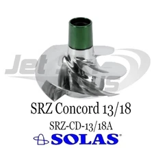 Solas Concord SRZ Series SeaDoo 2009-Up RXP RXT GTX 215 HP Impeller 13-18 Pitch