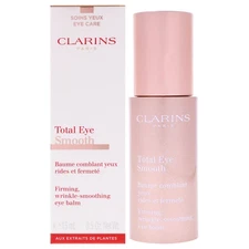 Total Eye Smooth by Clarins for Unisex - 0.5 oz Balm