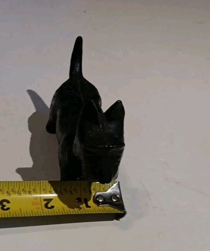 Vintage Cast Iron Scottish Terrier Dog Bank - Collectible Coin Bank - Picture 11 of 12
