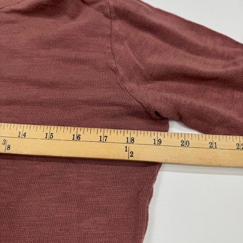 Monrow Women’s Hoodie Sweatshirt Size Small Pullover Mauve Lightweight - Picture 4 of 10