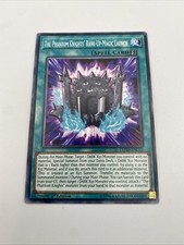 LEHD-ENC13 The Phantom Knights' Rank-Up-Magic Launch 1st Edition YuGiOh Car