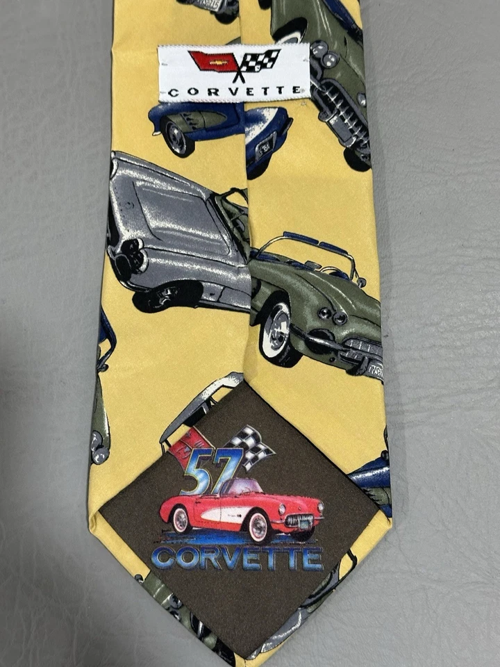 Lote de 2 Corbette para Hombres Corbata 1 Corvette 1 Ralph Marlin Corvette Foto 2 de 4