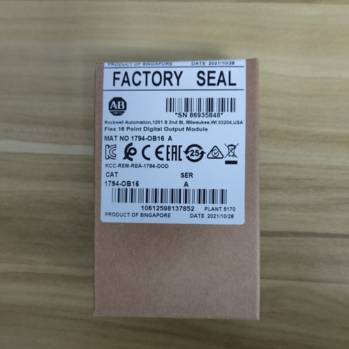 NUEVO Módulo de salida digital de 16 puntos AB 1794-OB16 FLEX 1794OB16 TX sellado de fábrica - Imagen 5 de 8