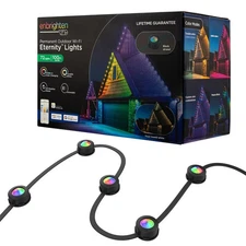 Enbrighten VIBE 100ft Permanent Color-Changing Wi-Fi Eternity Eave Light, 72 LED