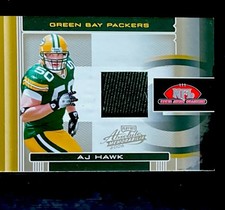 2006 Playoff Absolute Memorabilia #RJC-1TE A.J. Hawk Rookie Jersey Collection
