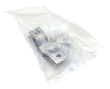 Dixon Sanitary B24PS-G100 SS Sanitary Hex Hanger W/ Polypropylene Sleeve 1" OD