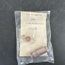 AMPHENOL UG-23 B/U RF COAXAIL CONNECTOR ADAPTER