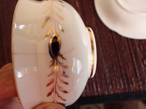 ANTIGUA TAZA DE TÉ Y PLATILLO ROYAL ALBERT BOGNOR - PATRÓN INCREÍBLE - LEER POR FAVOR - Imagen 9 de 11