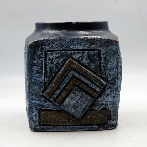 TROIKA POTTERY 1970s Penny Black MARMALADE JAR - Picture 5 of 11
