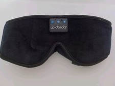 Lc-Dolida Sleep Headphones, 3D Sleep Mask Bluetooth Wireless Music Eye Mask
