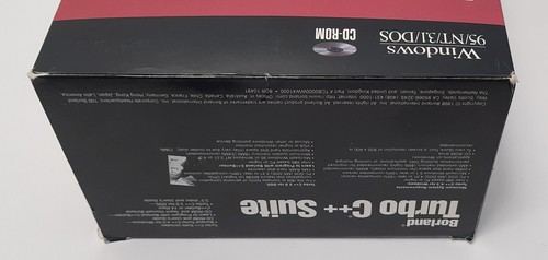 Borland Turbo C++ Suite (CD-ROM, 3.5" Disketten, DOS, retro, OVP, boxed, 1998) - Afbeelding 10 van 11